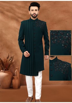 Stylish Green  Indo Western